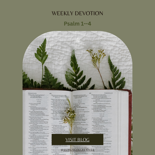 Weekly Devotion ( Psalm 1-4)