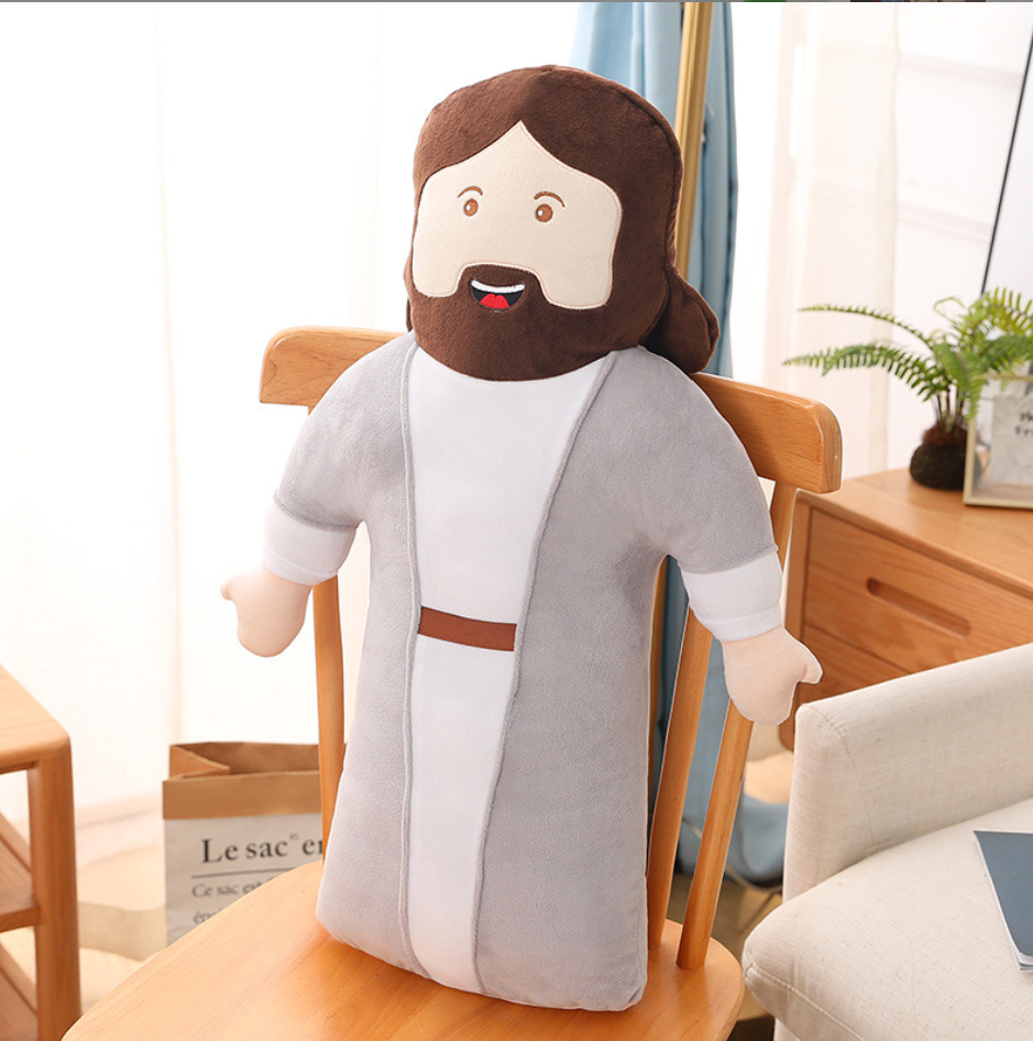 JESUS PILLOW --- the best Bible enlightenment holiday gift for children