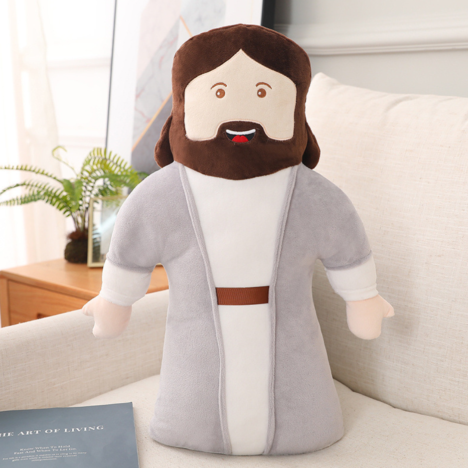 JESUS PILLOW --- the best Bible enlightenment holiday gift for children